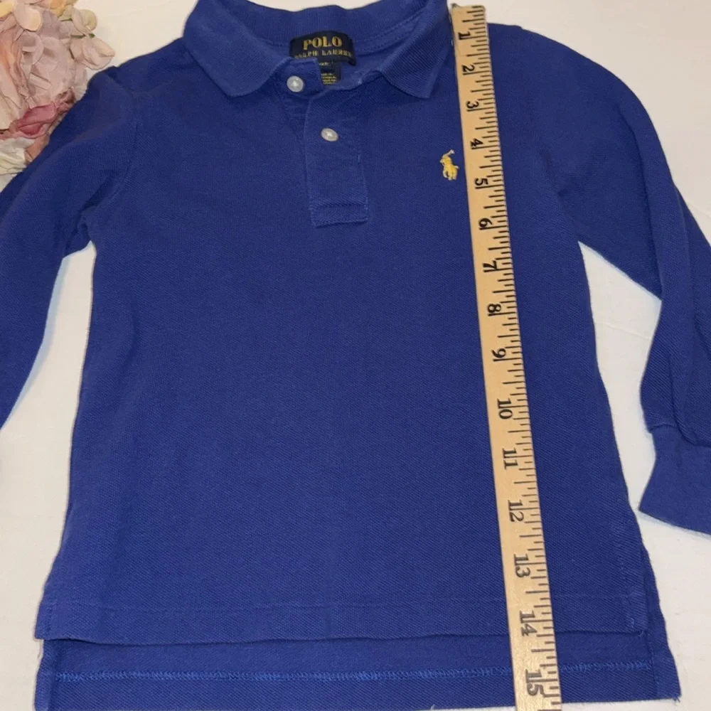 Boys Polo Long Sleeve 2T shirt Polo Ralph Lauren 2T Blue polo shirt Polo